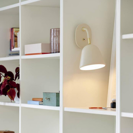Fleur vegglampe - Beige-Vegglamper-Nordlux-Beige-2112101001-Lightup.no