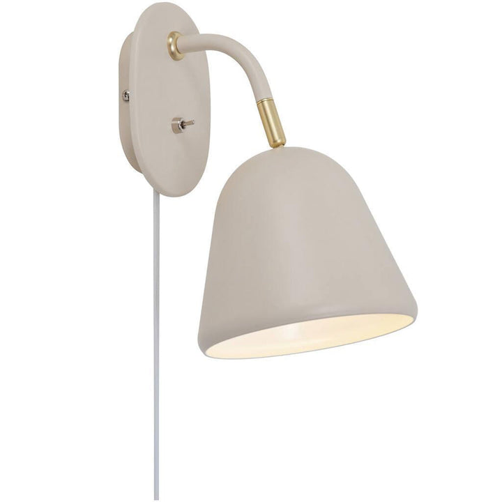 Fleur vegglampe - Beige-Vegglamper-Nordlux-Beige-2112101001-Lightup.no