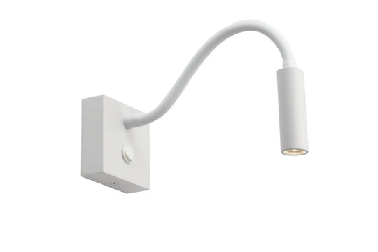 Flex vegglampe 3W 2700K-Vegglamper-Antidark-Hvit-2-400-02-1-Lightup.no