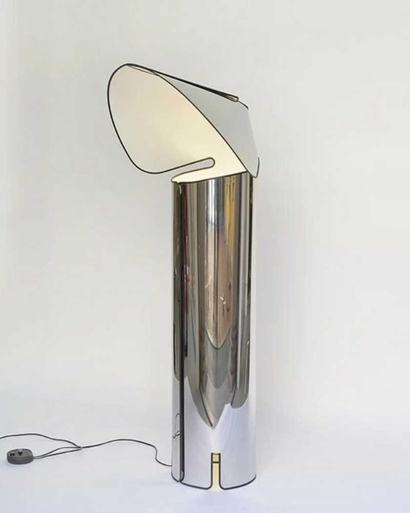 Flos Chiara Gulvlampe - Aluminium/Antrasitt-Gulvlamper-Flos-Fls__F1590056-Lightup.no