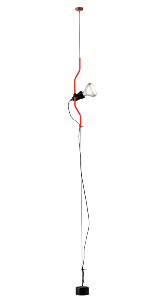 Flos Parentesi taklampe med dimmer - rød-Takpendler-Flos-Fls__F5600035-Lightup.no
