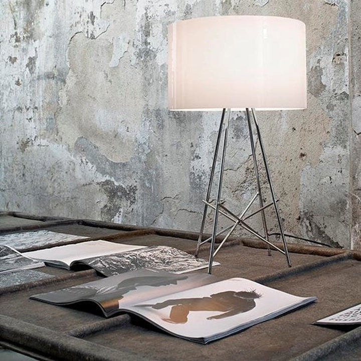 Flos Ray bordlampe - glass-Bordlamper-Flos-Stål-Fls__F5910020-Lightup.no