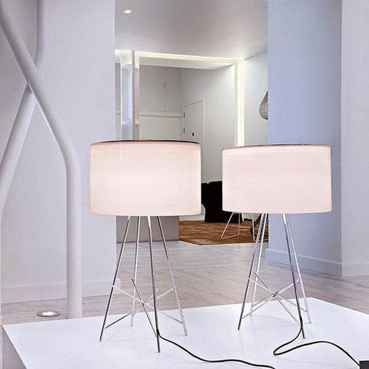 Flos Ray bordlampe - glass-Bordlamper-Flos-Stål-Fls__F5910020-Lightup.no