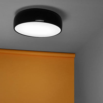 Flos Smithfield takplafond LED - glossy svart-Taklamper-Flos-Fls__F1366030-Lightup.no