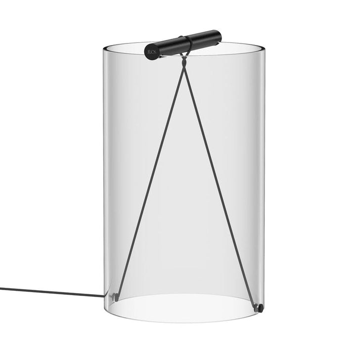 Flos To Tie T2 bordlampe-Bordlamper-Flos-Svart / Klart-Fls__F7542031-Lightup.no