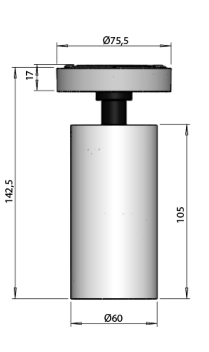 Flos UT Spot Surface - Sort-Spotter-Flos-Fls__09.4049.14-Lightup.no