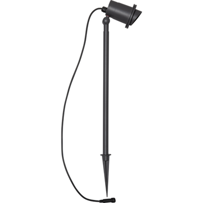 Focus uplight på spyd 67 cm utendørs GU10 IP44 - Svart-Utebelysning spyd-Star Trading-486-41-Lightup.no