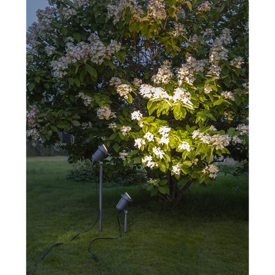 Focus uplight på spyd 67 cm utendørs GU10 IP44 - Svart-Utebelysning spyd-Star Trading-486-41-Lightup.no