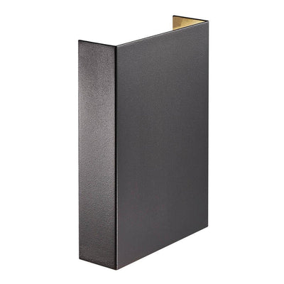 Fold 15 vegglampe opp/ned IP54 - Svart-Utebelysning vegg opp og ned-Nordlux-2019051003-Lightup.no