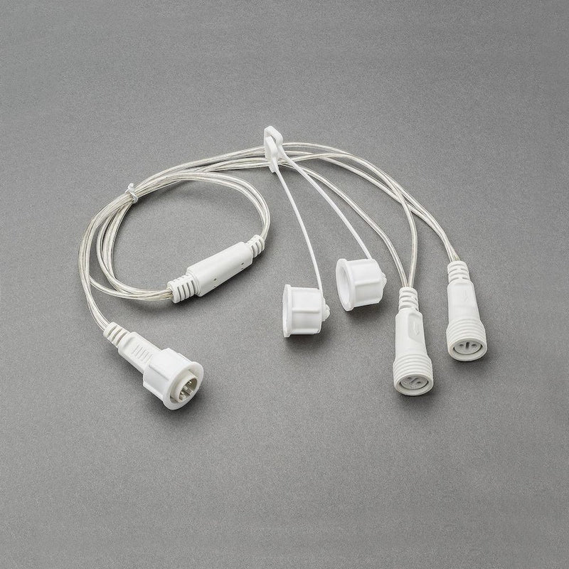 Forgrener transparent 0,5m for 31V system-Lysslynge-system 31V-Konstsmide-4802-003-Lightup.no