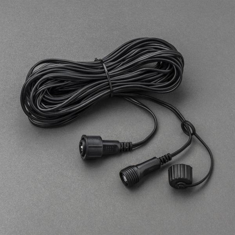 Forlengelseskabel 10m - Svart - 31V system-Lysslynge-system 31V-Konstsmide-4801-007-Lightup.no