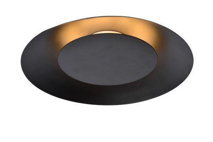 Foskal taklampe 34,5 cm 12W 2700 Kelvin-Taklamper-Lucide-Svart-LC79177/12/30-Lightup.no