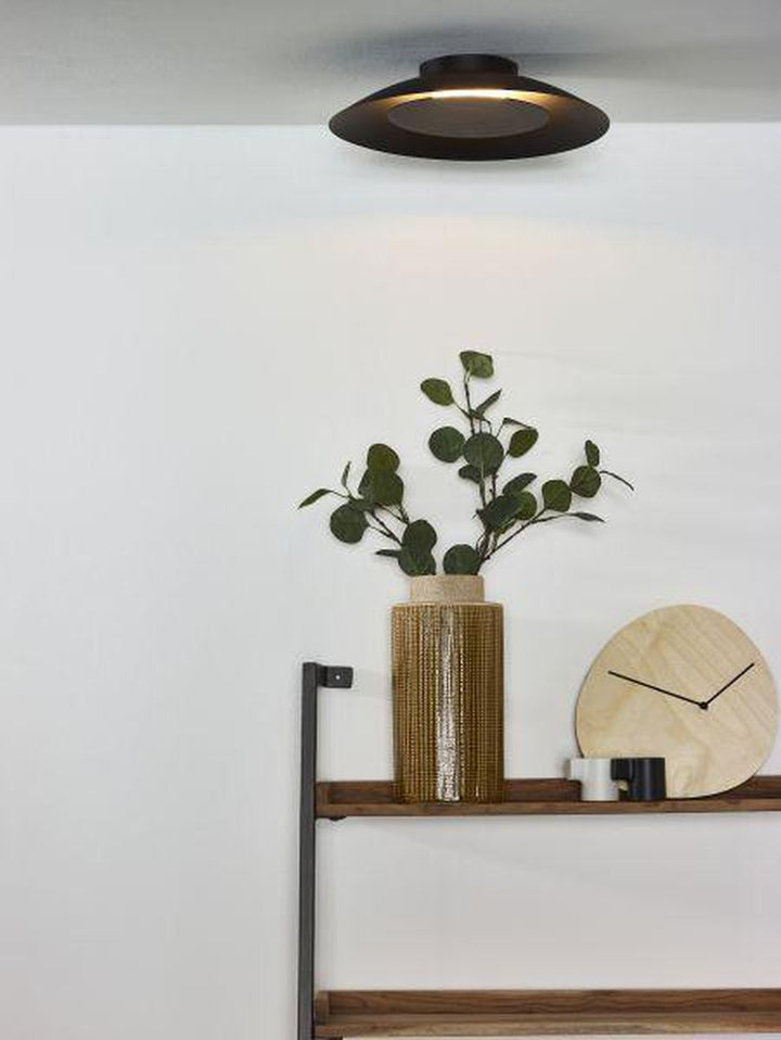Foskal taklampe 34,5 cm 12W 2700 Kelvin-Taklamper-Lucide-Svart-LC79177/12/30-Lightup.no