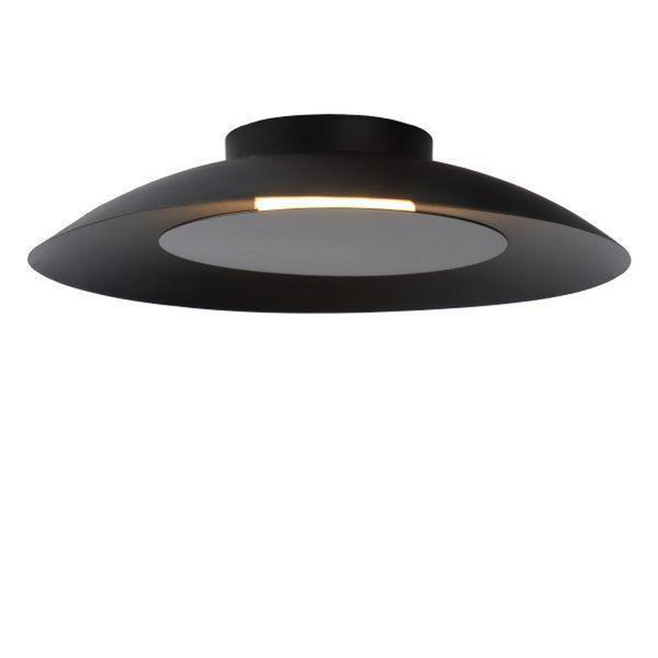 Foskal taklampe 34,5 cm 12W 2700 Kelvin-Taklamper-Lucide-Svart-LC79177/12/30-Lightup.no