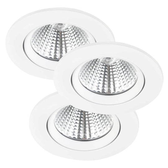 Fremont 3-Kit downlight 2700K - Hvit-Downlight lavtbyggende-Nordlux-Hvit-47580101-Lightup.no