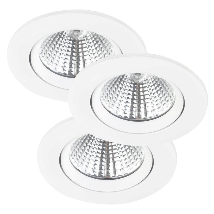 Fremont 3-Kit downlight 2700K - Hvit-Downlight lavtbyggende-Nordlux-Hvit-47580101-Lightup.no
