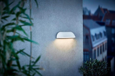Front 26 vegglampe - Hvit-Utebelysning vegg opp og ned-Nordlux-84081001-Lightup.no