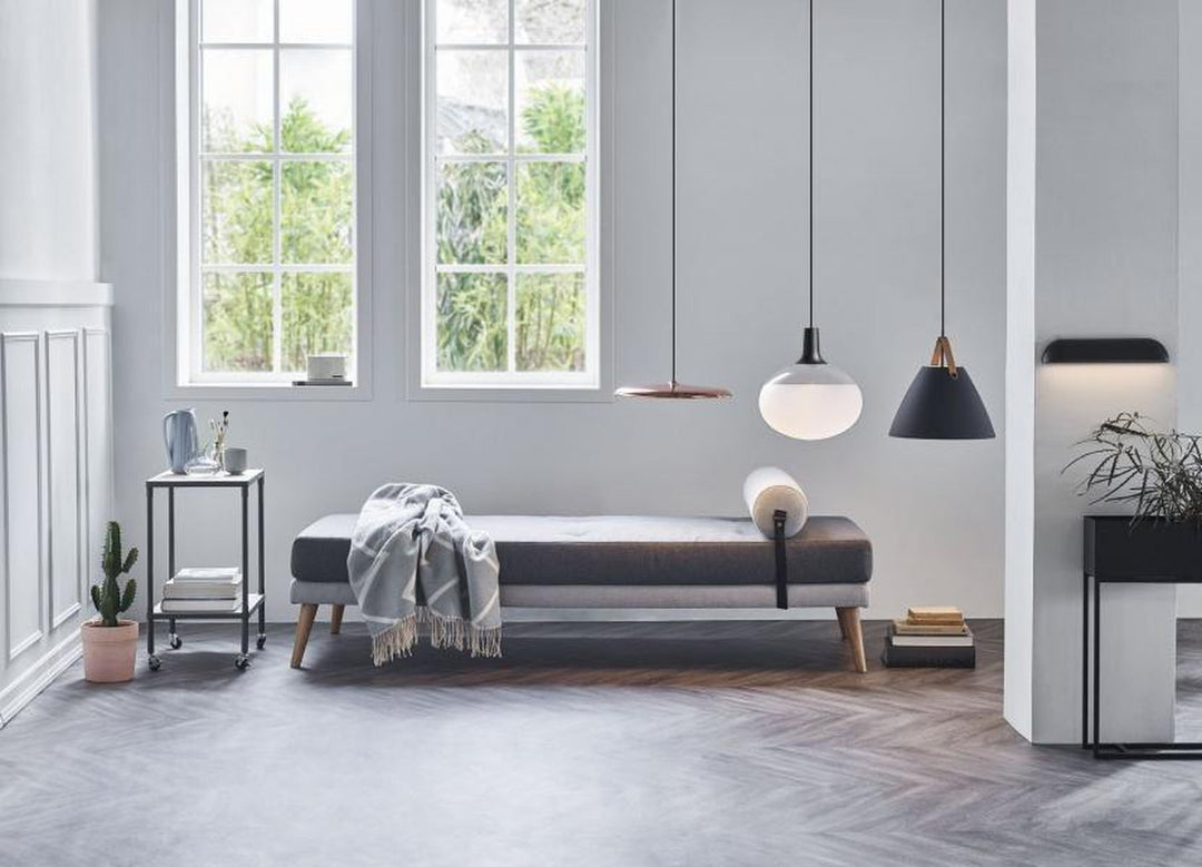 Front 36 vegglampe - Svart-Utebelysning vegg opp og ned-Nordlux-Svart-84091003-Lightup.no