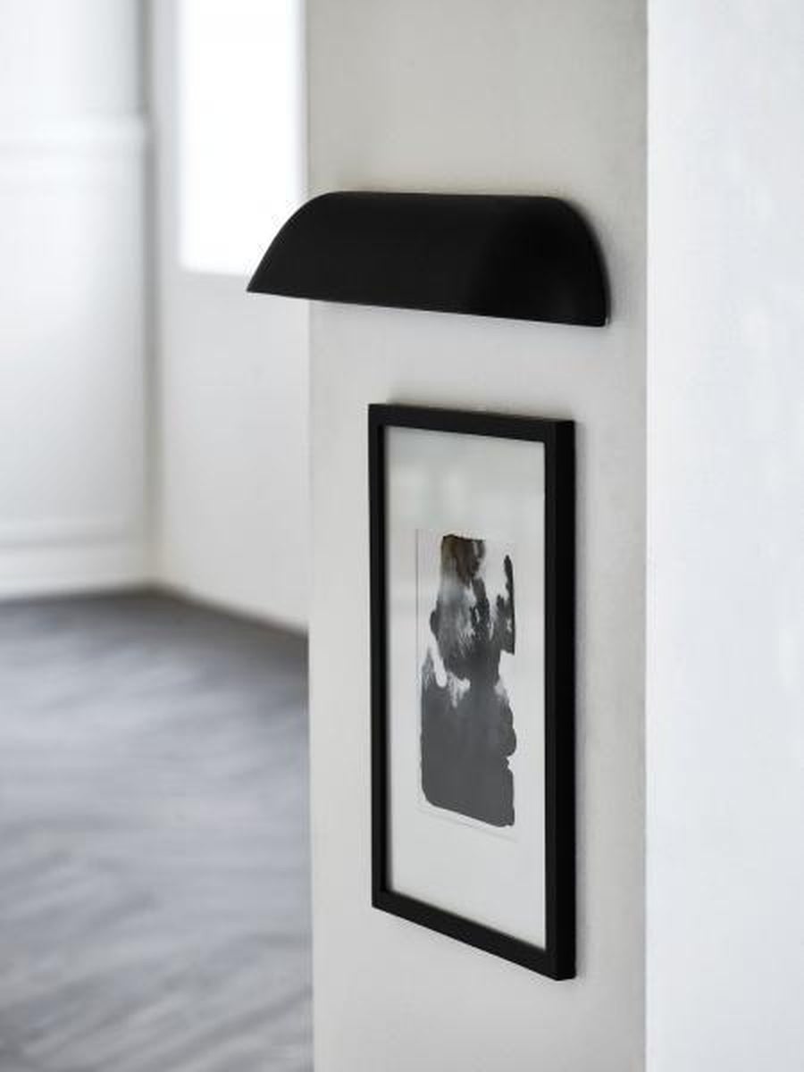 Front 36 vegglampe - Svart-Utebelysning vegg opp og ned-Nordlux-Svart-84091003-Lightup.no