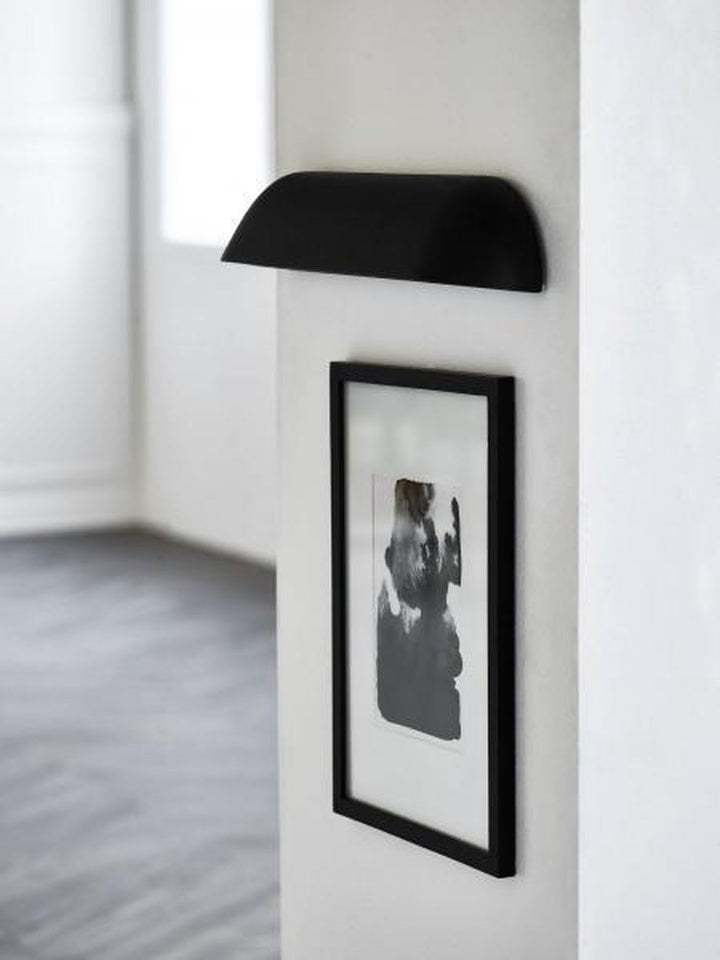Front 36 vegglampe - Svart-Utebelysning vegg opp og ned-Nordlux-Svart-84091003-Lightup.no
