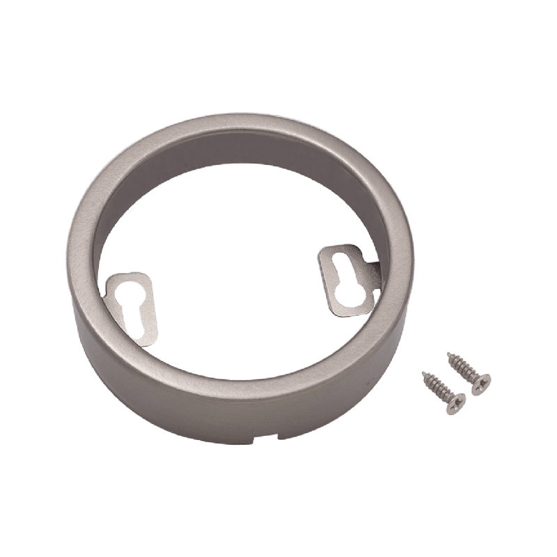 Front Ring Kappe for Aludra og Alcor i børstet stål-Downlight møbel-Norlux-2171-12-Lightup.no