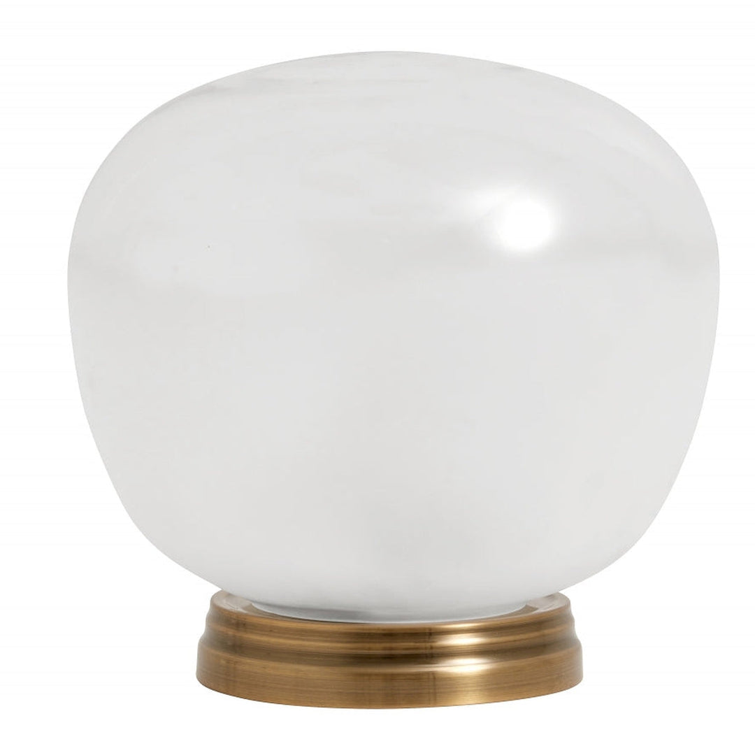 Frost bordlampe - frostet glass-Bordlamper-Nordal-Nol__7652-Lightup.no
