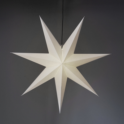Frozen adventsstjerne 100 cm - Hvit-Julebelysning adventstjerne-Star Trading-231-92-Lightup.no