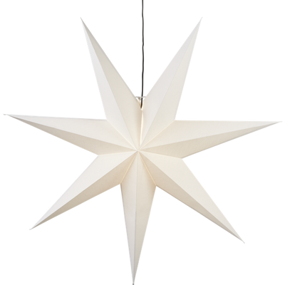 Frozen adventsstjerne 100 cm - Hvit-Julebelysning adventstjerne-Star Trading-231-92-Lightup.no