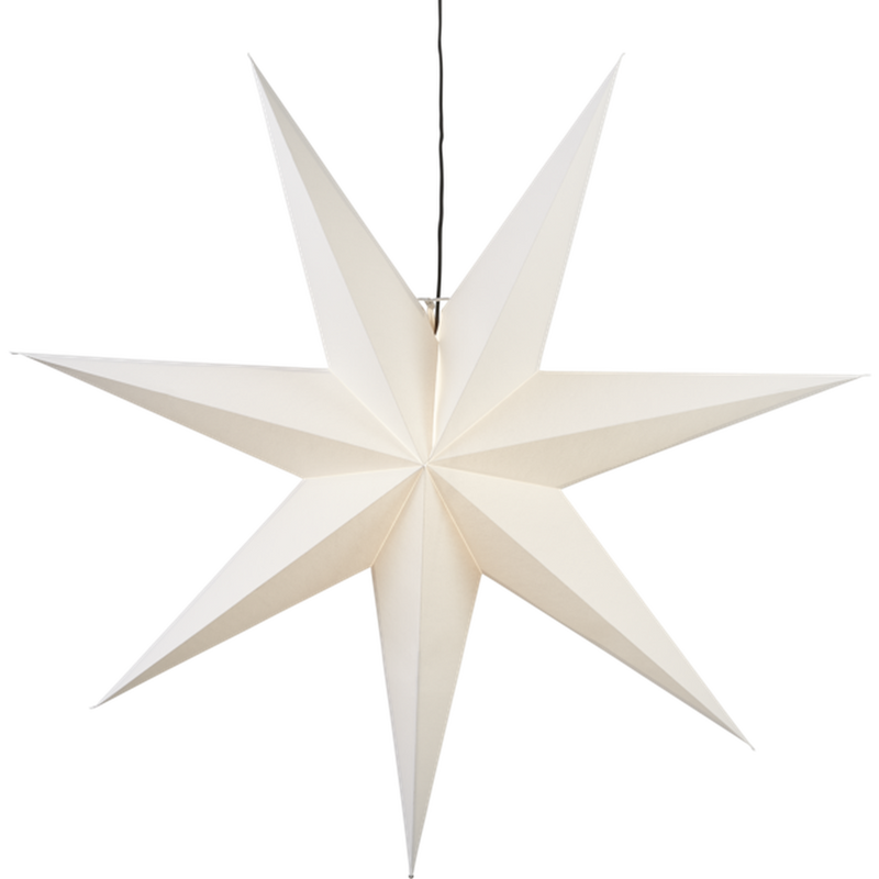 Frozen adventsstjerne 100 cm - Hvit-Julebelysning adventstjerne-Star Trading-231-92-Lightup.no