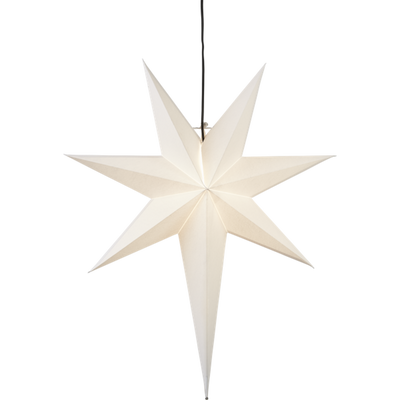 Frozen adventsstjerne 55cm - Hvit-Julebelysning adventstjerne-Star Trading-231-90-Lightup.no
