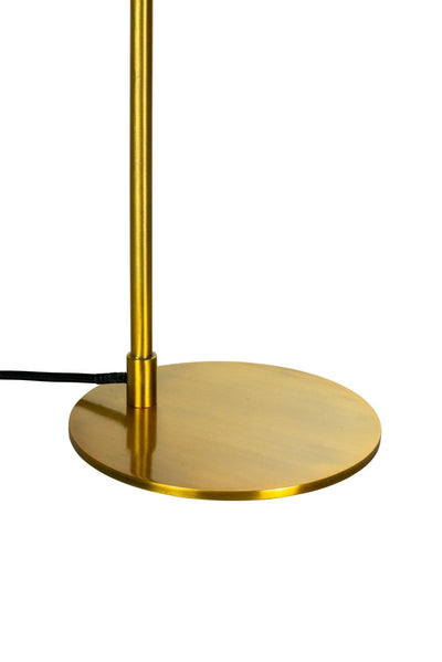 Futura bordlampe - Svart/Messingfarget-Bordlamper-Dyberg Larsen-DL-7220-Lightup.no