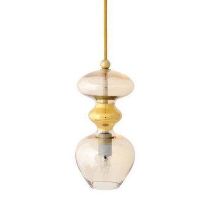 Futura takpendel S Golden Smoke/gull-Takpendler-EBB & FLOW-LA101425-Lightup.no