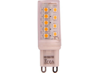 G9 LED 4W 350 Lumen 2700 Kelvin RA95 - Dimbar-LED-pærer G9 sokkel-Scanlight-169339-Lightup.no