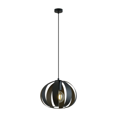 Galia takpendel 28 cm 1-lys - Svart-Takpendler-Emibig-1213/1-Lightup.no