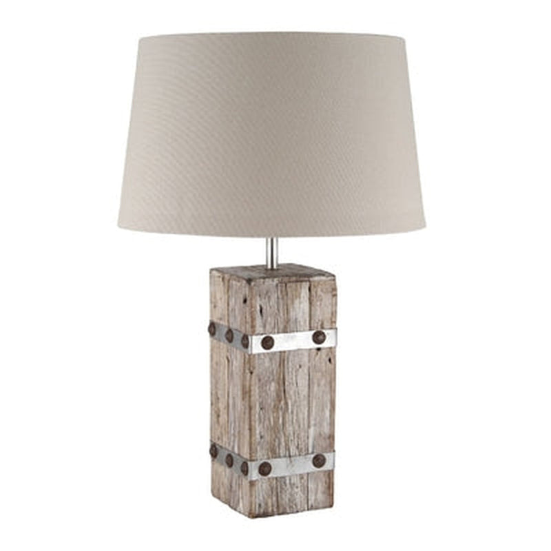 Gatto bordlampe tre og metall m/skjerm-Bordlamper-Pacific Lifestyle-4047-C-Lightup.no