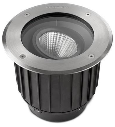Gea m/15º tilt, inox aisi 316-Utebelysning uplight-NorDesign-55-9906-CA-CL-Lightup.no
