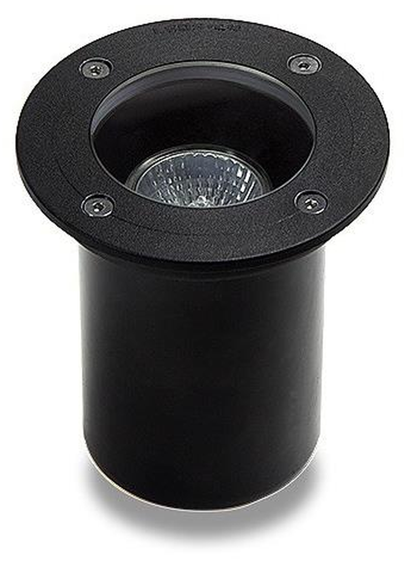 Gea rund spot technopolymer, antrasitt-Utebelysning uplight-NorDesign-55-9567-Z5-37-Lightup.no
