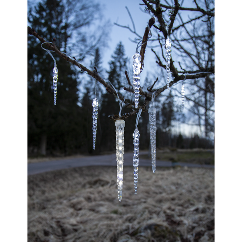 Gelido istappslynge 24 lys 7 meter utendørs IP44-Julebelysning juletrelys og slynger-Star Trading-473-01-Lightup.no