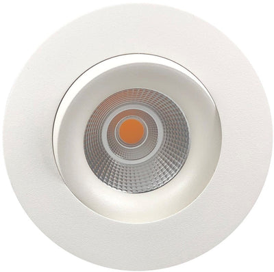 Georgia 360 lavtbyggende downlight 7W 3000K RA97 Dimbar IP44 - Hvit-Downlight lavtbyggende-NorDesign-190973006-Lightup.no