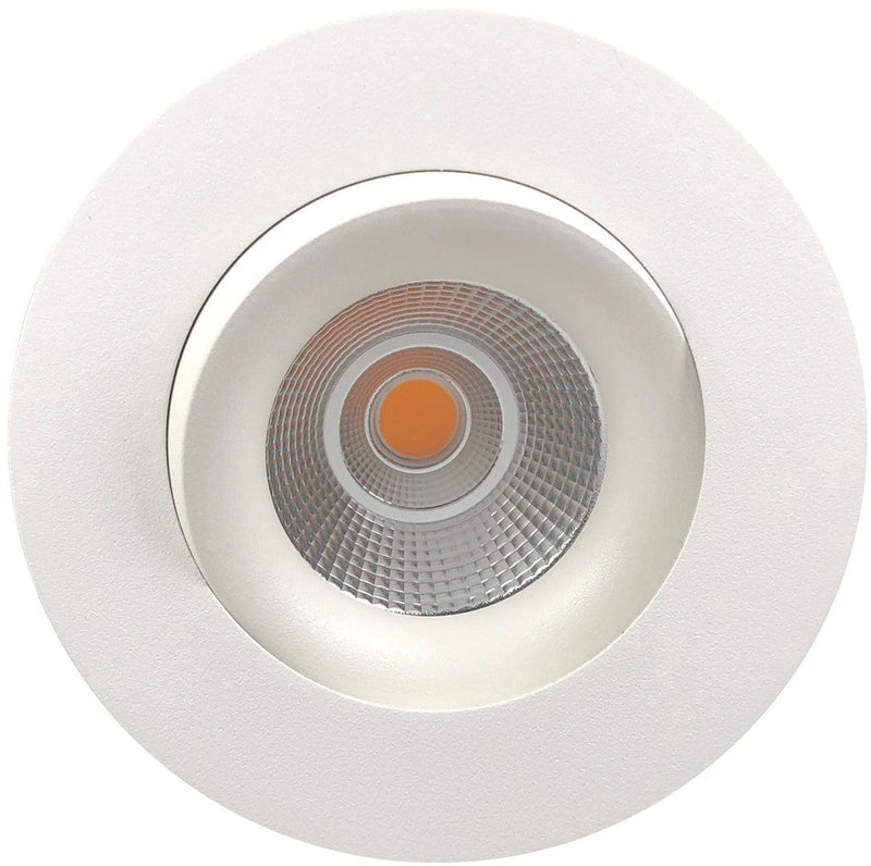 Georgia 360 lavtbyggende downlight 7W 3000K RA97 Dimbar IP44 - Hvit-Downlight lavtbyggende-NorDesign-190973006-Lightup.no