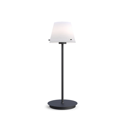 Gil bordlampe 33,5 cm - Opal/Svart-Bordlamper-Herstal-HB15062490107-Lightup.no