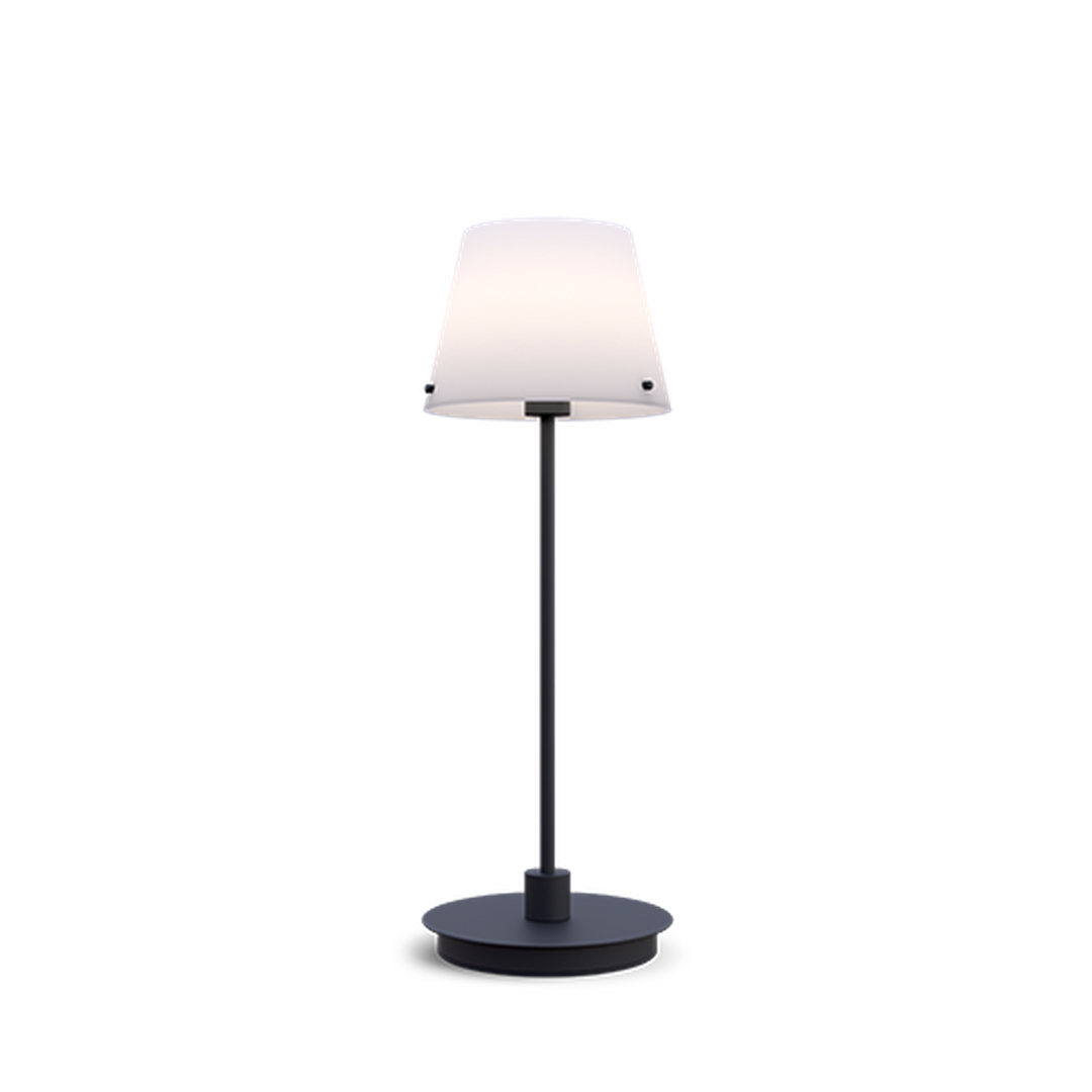 Gil il Grande bordlampe - Svart/Hvit-Bordlamper-Herstal-HB13062490107-Lightup.no