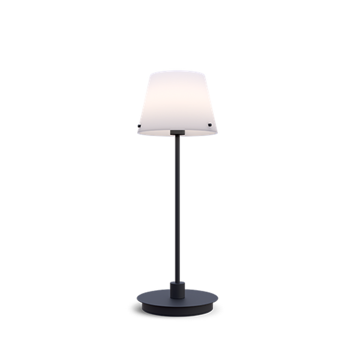 Gil il Grande bordlampe - Svart/Hvit-Bordlamper-Herstal-HB13062490107-Lightup.no