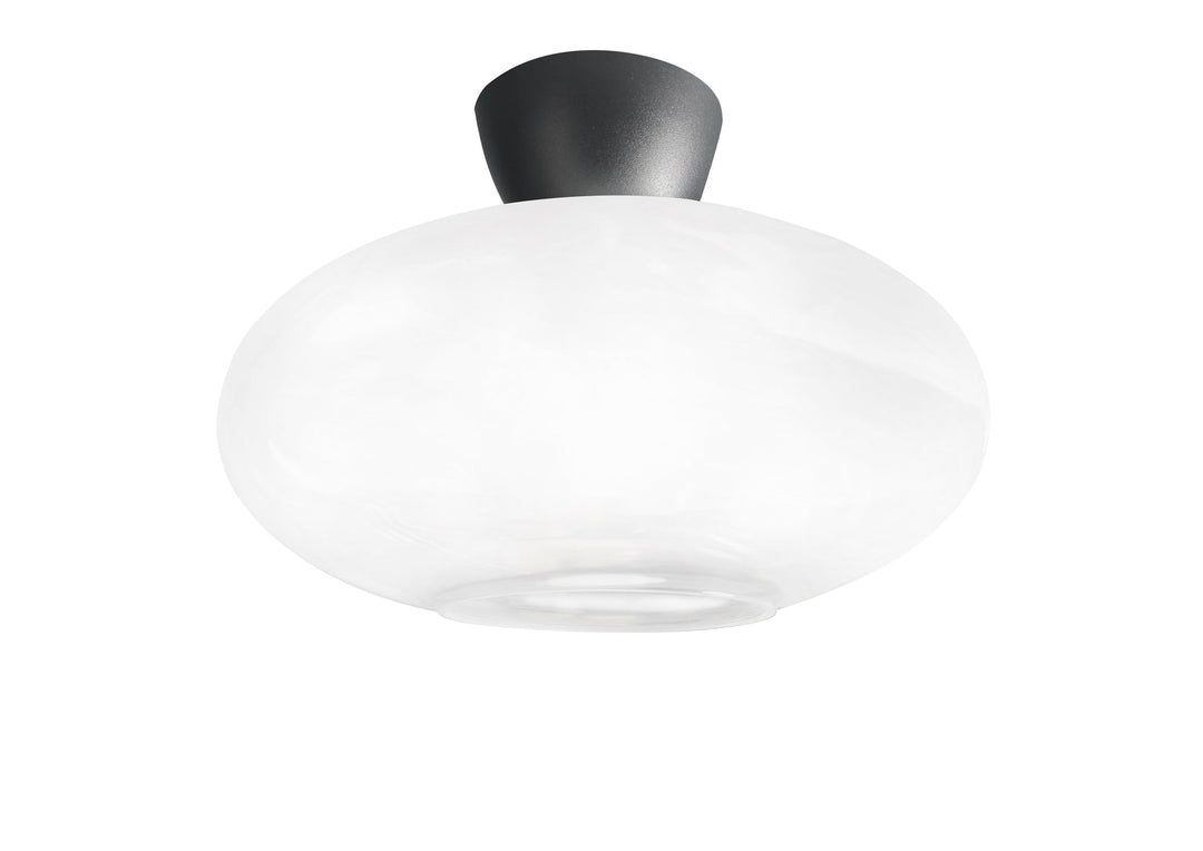 Glass kuppel 28 cm til Cup 105 taklampe - Opal hvit-Reservedeler-NorDesign-272550106-Lightup.no