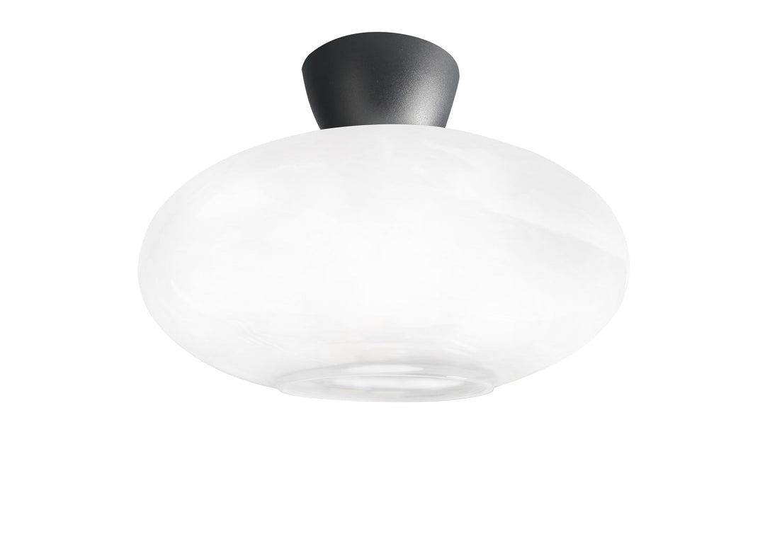 Glass kuppel 28 cm til Cup 105 taklampe - Opal hvit-Reservedeler-NorDesign-Opal-272550106-Lightup.no
