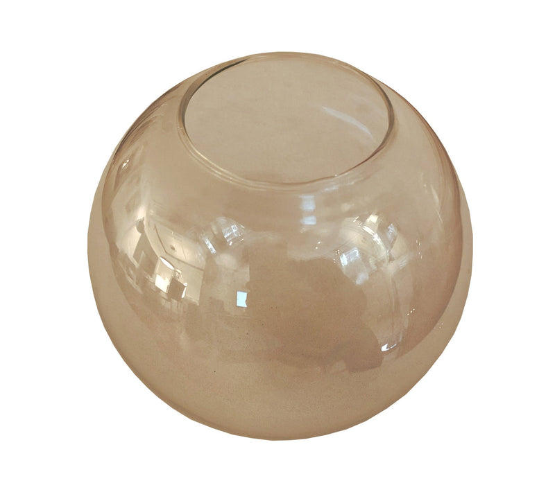 Glass til Emrik lampeserie 1 stk 150 mm - Amberfarget-Reservedeler-NorDesign-361150015-Lightup.no
