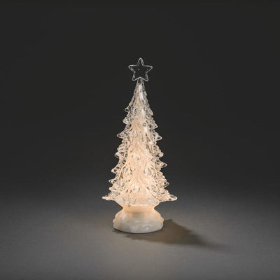 Glitrende akryltre 30 cm - Batteridrevet-Julebelysning dekor og pynt-Konstsmide-2803-000-Lightup.no