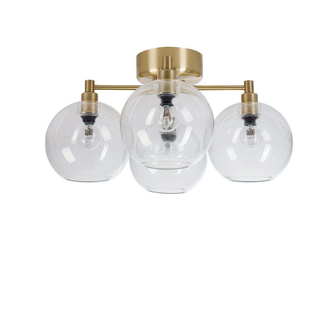 Gloria plafond 4 lys - Messing-Taklamper-Belid-Messing-20091018-Lightup.no