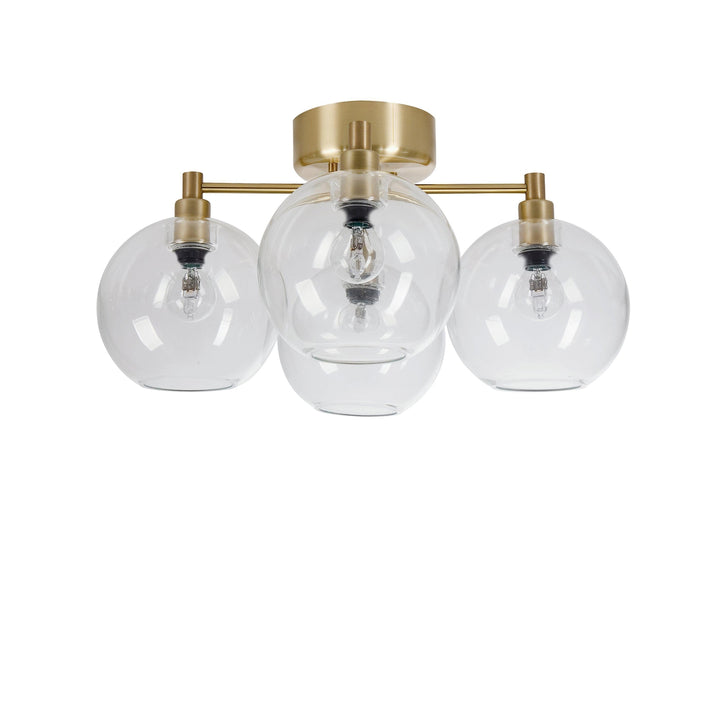 Gloria plafond 4 lys - Messing-Taklamper-Belid-Messing-20091018-Lightup.no