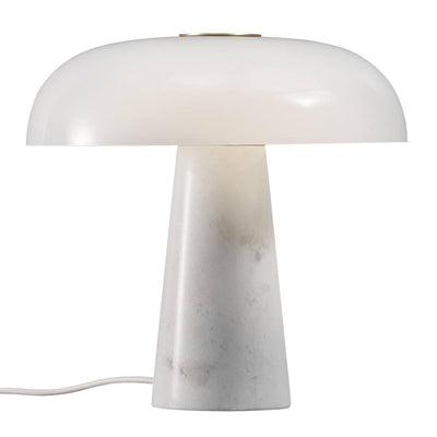 Glossy bordlampe Marmor - Opalhvit-Bordlamper-DFTP-2020505001-Lightup.no